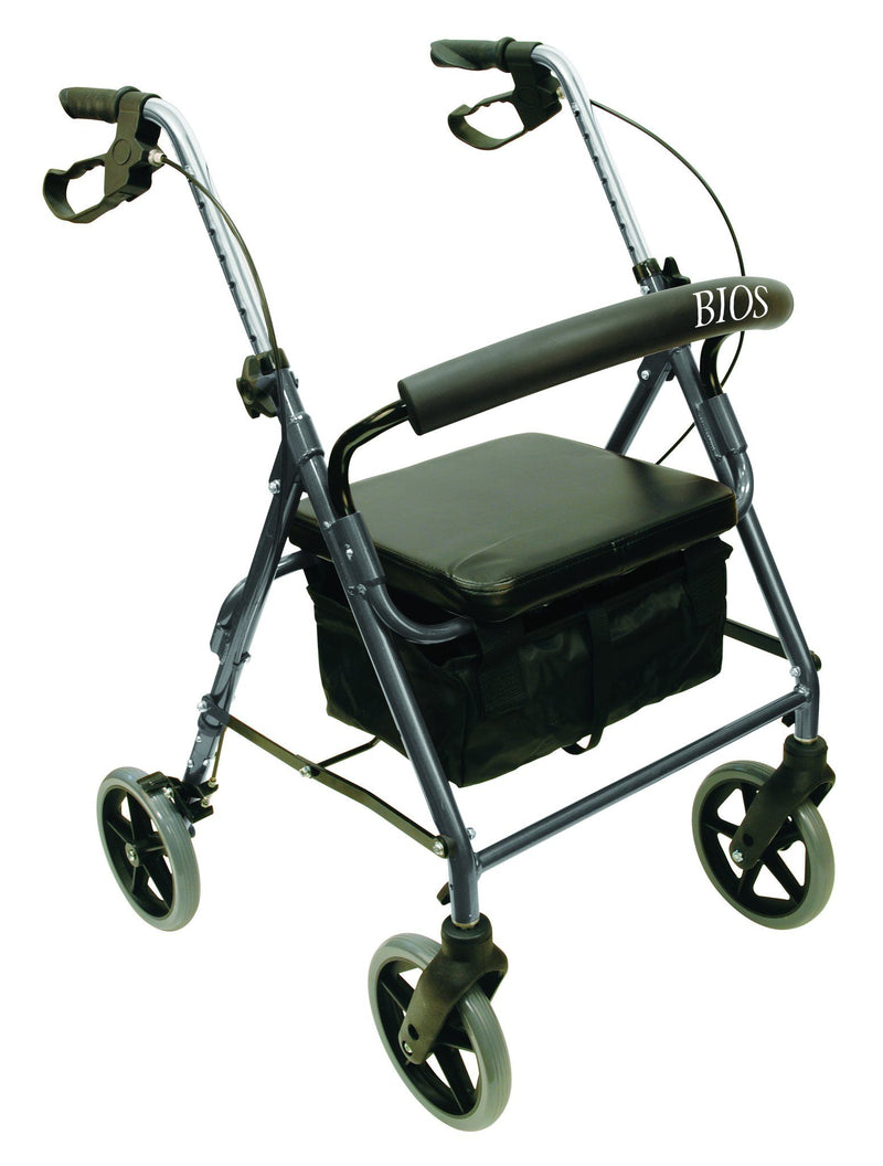 BIOS Living Folding Rollator (8" Wheels)