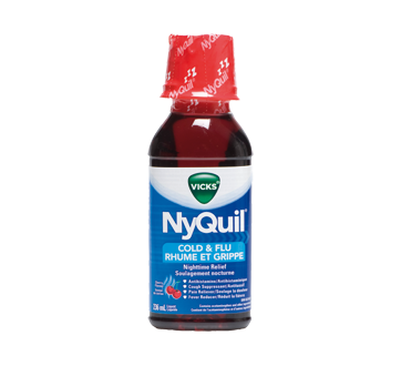 Vicks Nyquil Cold & Flu Nighttime Relief Liquid Cherry
