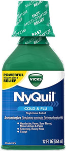Vicks Nyquil Cold & Flu Nighttime Relief Original