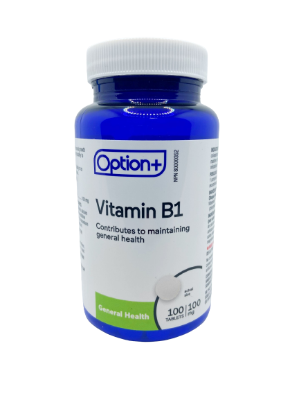 Option+ Vitamin B1 Tablets 100mg