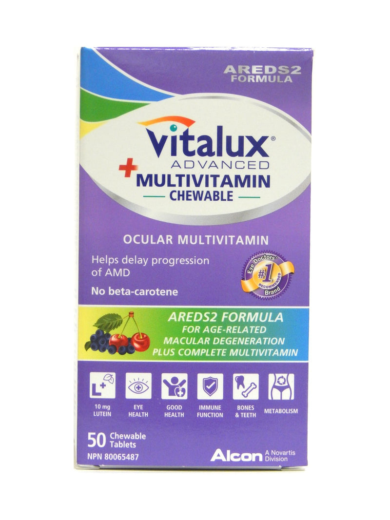 Vitalux Advanced Plus Multivitamin Chewable Tablets