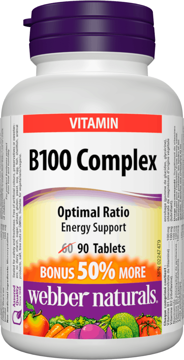 Webber Naturals B100 Vitamin Complex