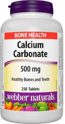 Webber Naturals Calcium Carbonate Tablets