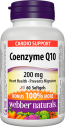 Webber Naturals Coenzyme Q10 Softgels