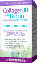 Webber Naturals Collagen30 with Biotin Tablets