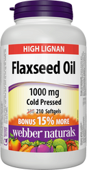 Webber Naturals Flaxseed Oil Softgels