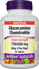 Webber Naturals Glucosamine Chondroitin Triple Strength Tablets