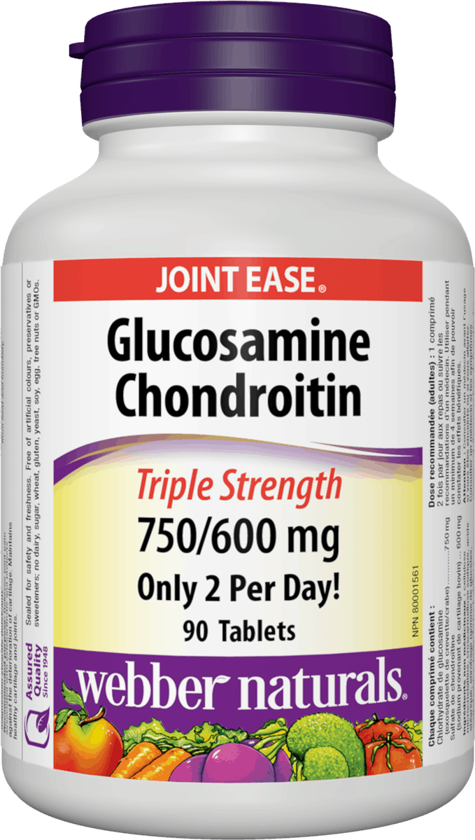 Webber Naturals Glucosamine Chondroitin Triple Strength Tablets