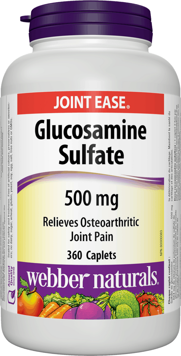 webber glutathione Webber Naturals Glucosamine Sulfate Caplets