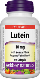 Webber Naturals Lutein with Zeaxanthin Softgels