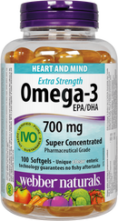 Webber Naturals Omega-3 Extra Strength Softgels
