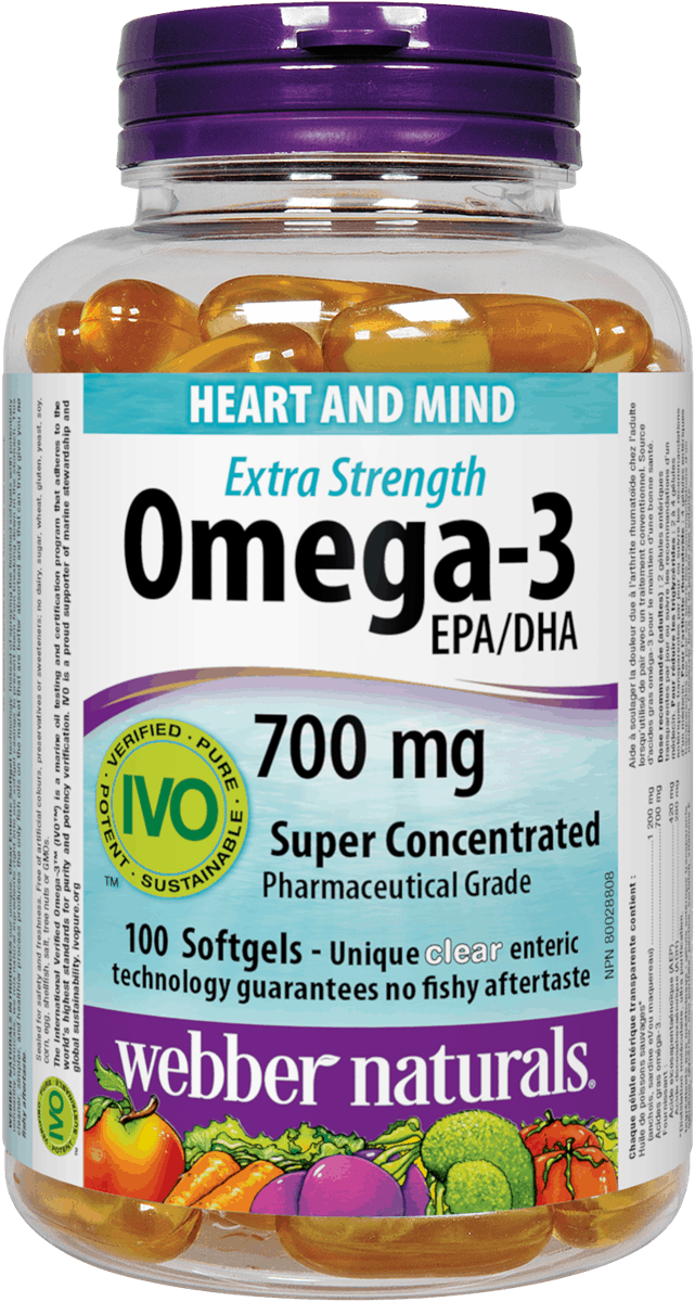 Webber Naturals Omega-3 Extra Strength Softgels