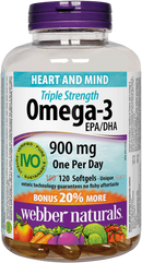 Webber Naturals Omega-3 Triple Strength Softgels
