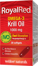 Webber Naturals RoyalRed Omega-3 Krill Oil Softgels