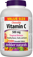 Webber Naturals Vitamin C Chewable Tablets Tropical Breeze