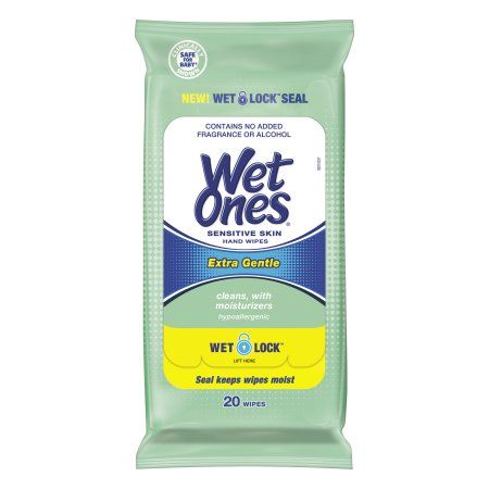 Wet Ones Sensitive Skin Wipes Travel Size
