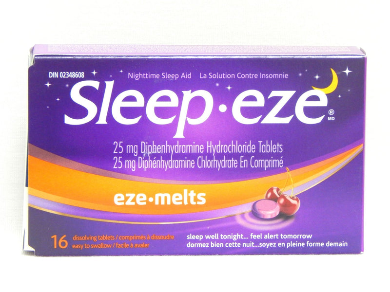 Sleep-Eze Eze-Melts Tablets Cherry