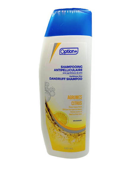 Option+ Dandruff Shampoo Citrus