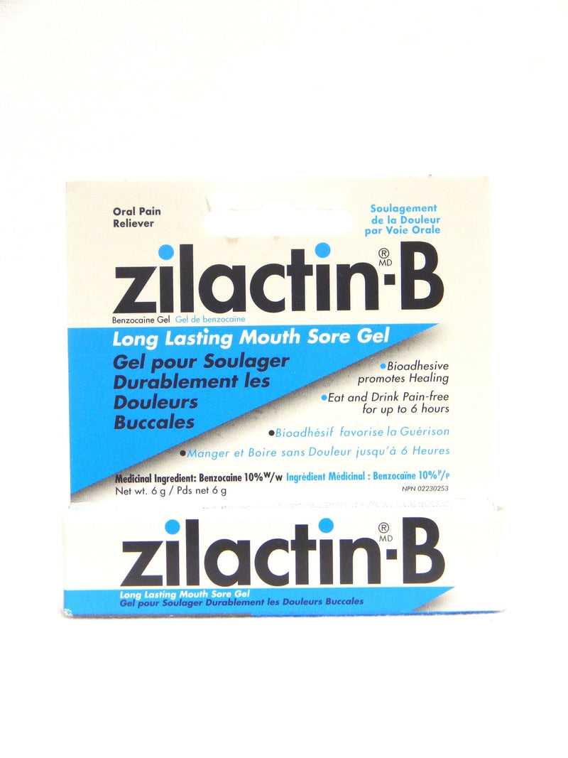 Zilactin-B Lasting Mouth Sore Gel