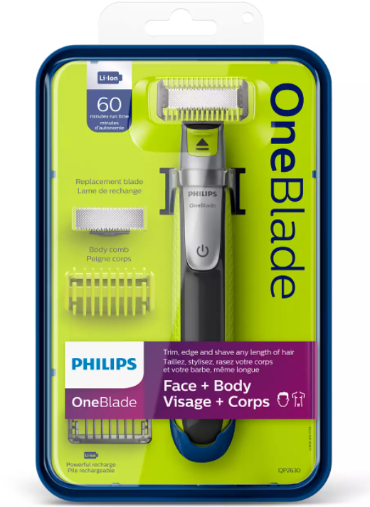 Philips One Blade Face and Body Shaver