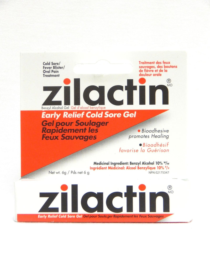 Zilactin Medicated Gel