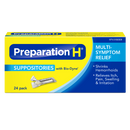 Preparation H Hemorrhoidal Suppositories