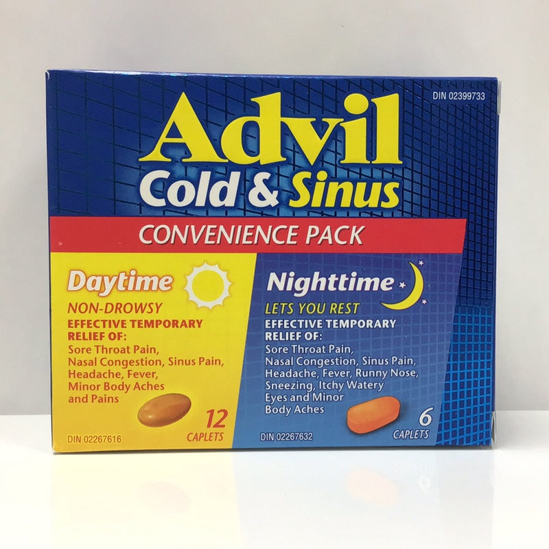 Advil Cold & Sinus Day/Night Caplets