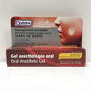 Option+ Maximum Strength Toothache Pain Relief Gel