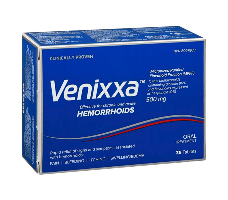 Venixxa Hemorrhoids Oral Treatment Tablets