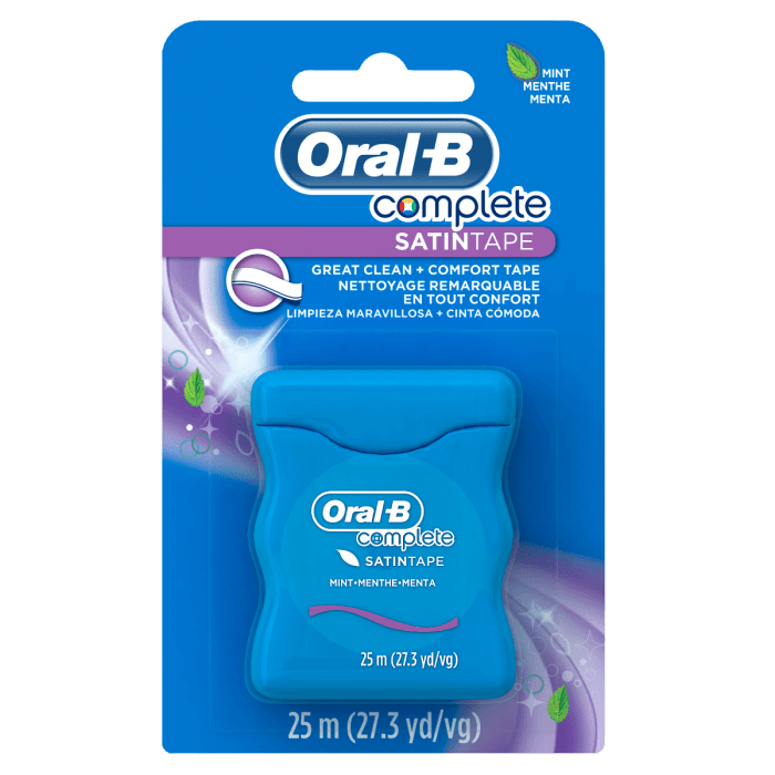 Oral-B Complete Satintape Dental Floss