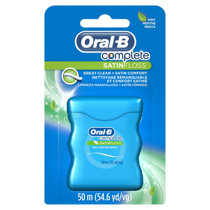 Oral-B Complete SATINfloss Dental Floss Mint