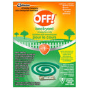 OFF! Backyard Mosquito Coils