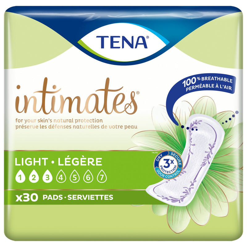 Tena Intimates Ultra Thin Pads, Light Absorbency, Regular Length