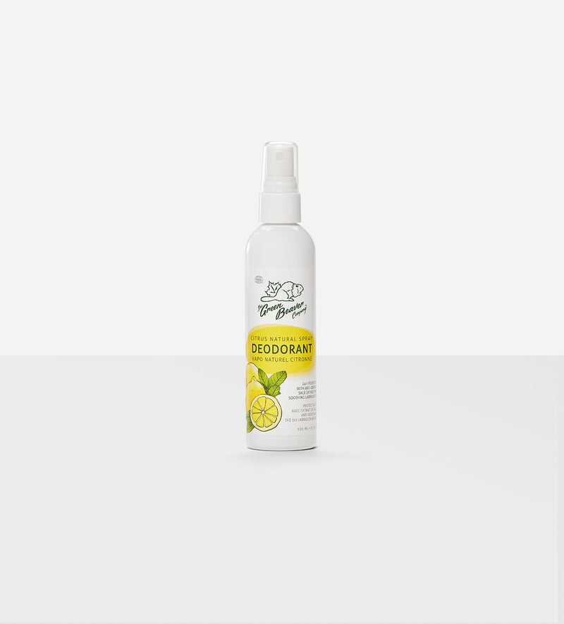 The Green Beaver Company Natural Deodorant Spray Citrus